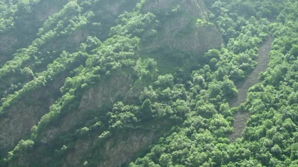 Naturaleza Kurtat Garganta en Osetia del Norte, Cáucaso, Rusia . — Vídeos de Stock