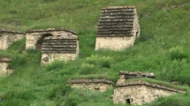 Ortaçağ Şehir mertvyh.severnaya Osetya. Kafkasya. Rusya.