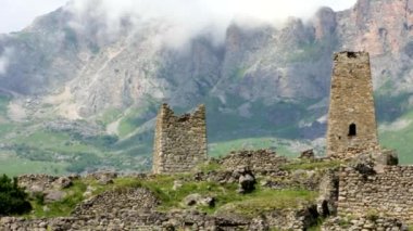 Kurtat Gorge Kuzey Osetya-Alanya, Kafkasya.