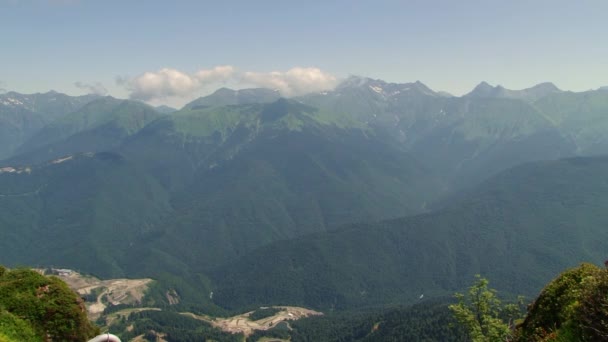 Sochi - Krasnaya Polyana - Rosa Khutor — Video Stock