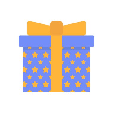 Noel ve yeni yıl hediyeleri renkli kağıtlarda. vektör illüstrasyonu