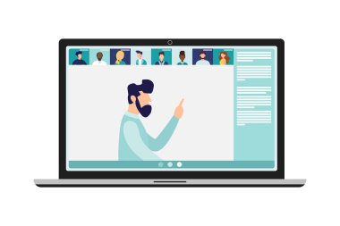 Konferans video görüşmesi, uzak proje yönetimi, karantina, evden çalışma