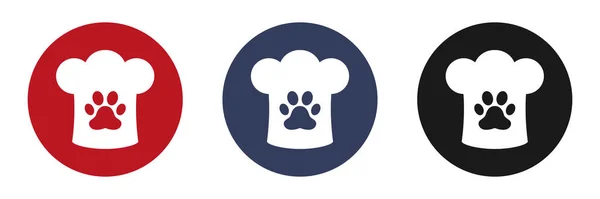 Restaurante Para Animales Conjunto Iconos Web Ilustración Vectorial —  Fotos de Stock