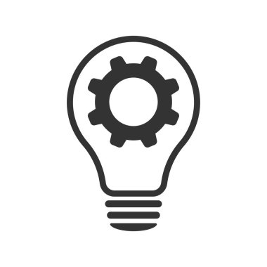 Lamba ve çark, yenilikçi bir lamba ve teçhizat. Web tasarımı.