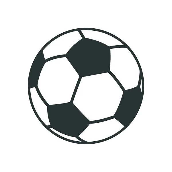 Fotboll Uppsättning Ikoner Webbdesign — Stockfoto