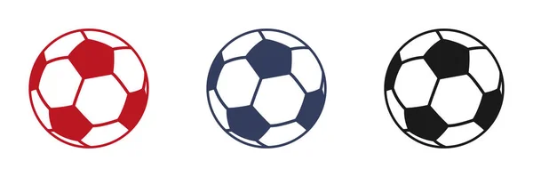 Voetbal Iconen Web Design — Stockfoto