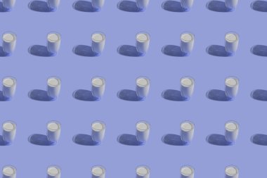 Dünya Süt Günü, 1 Haziran 'da Dünya Süt Günü' nü kutlamak için uygundur. Bir bardak süt. düz dizayn. Yukarıdan bak. Örnek: Mutlu Süt Günü!