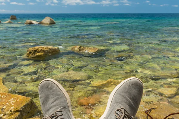 Deniz arka bacaklarına