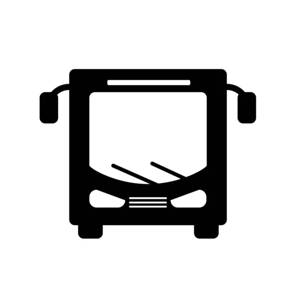 Bus Icon Public Transport Pictogram — Stock Vector