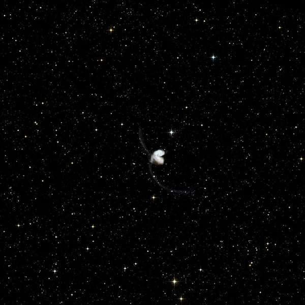 Visualizza Sistema Galaxy isolato Elementi di questa immagine forniti dalla NASA — Foto Stock
