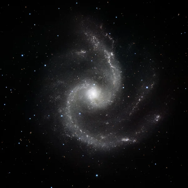 Ver Sistema Galaxy aislado Elementos de esta imagen proporcionados por NASA — Foto de Stock