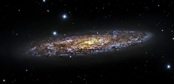 Bekijk afbeelding van Galaxy systeem geïsoleerde elementen van dit beeld ingericht door Nasa — Stockfoto