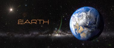uzay Earth.