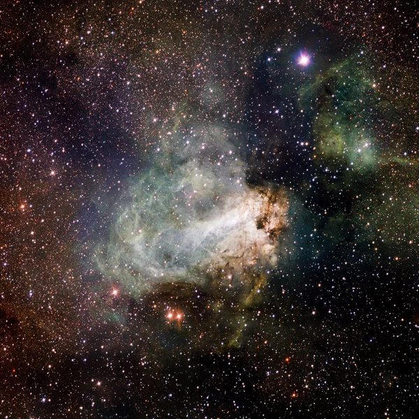 Nebulosa stellare nello spazio. Elementi di questa immagine forniti dalla NASA — Foto Stock