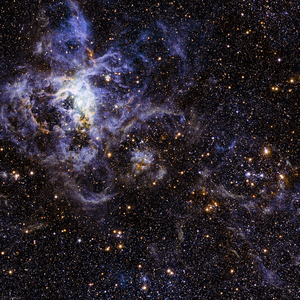 Stars nebula in space. Elements of this image furnished by NASA