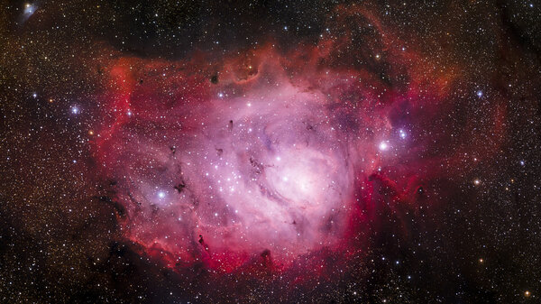 Stars nebula in space. Elements of this image furnished by NASA