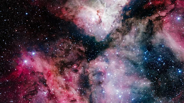 Stars nebula in space. Elements of this image furnished by NASA — Stock Photo, Image