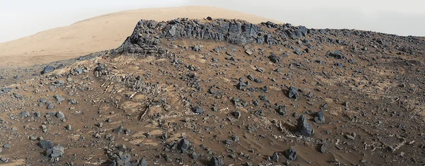 Поверхность Марса Элементы этого изображения предоставлены НАСА — стоковое фото