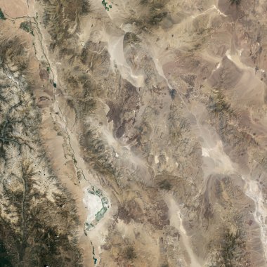 Uzaydan Dünya görünümü. Nasa tarafından döşenmiş bu görüntü unsurları 