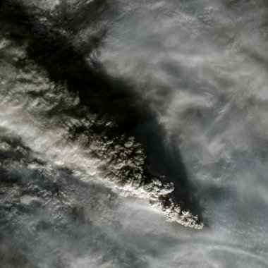 Uzaydan Dünya görünümü. Nasa tarafından döşenmiş bu görüntü unsurları 