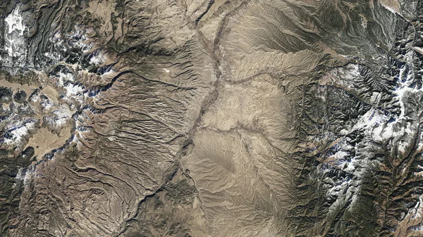 Vista da Terra do espaço. Elementos desta imagem fornecidos pela NASA — Fotografia de Stock