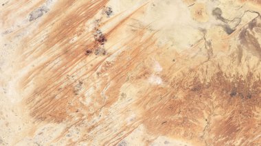 Uzaydan Dünya görünümü. Nasa tarafından döşenmiş bu görüntü unsurları