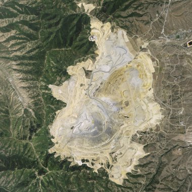 Uzaydan Dünya görünümü. Nasa tarafından döşenmiş bu görüntü unsurları