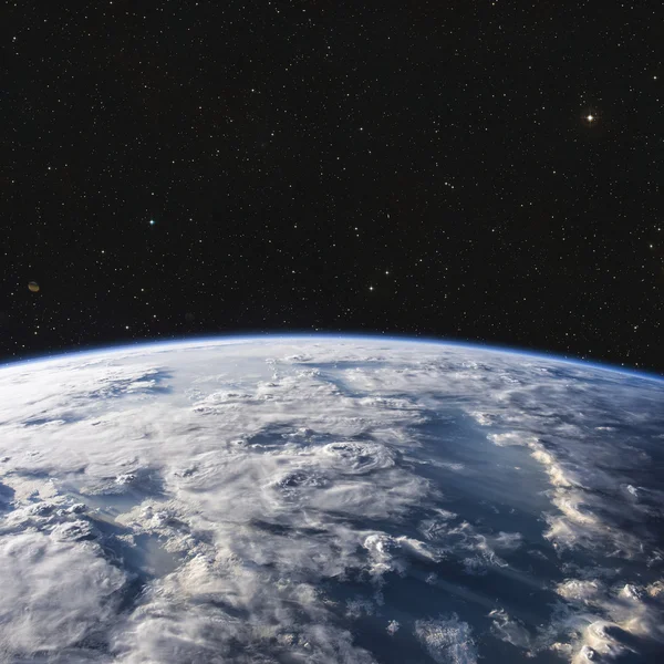 Planeet Aarde vanuit de ruimte — Stockfoto