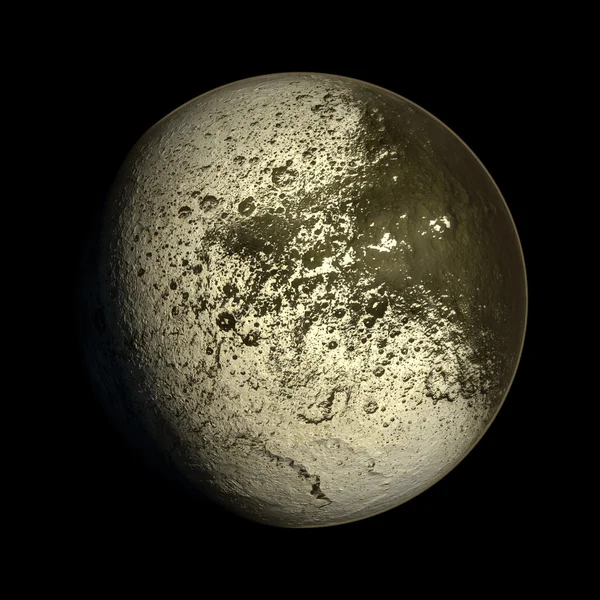 Iapetus isolated planet — Stock Photo, Image