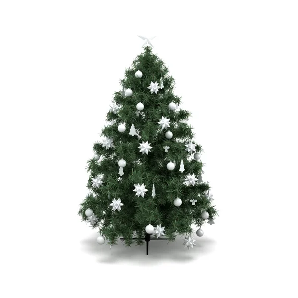 Árvore de Natal isolado — Fotografia de Stock