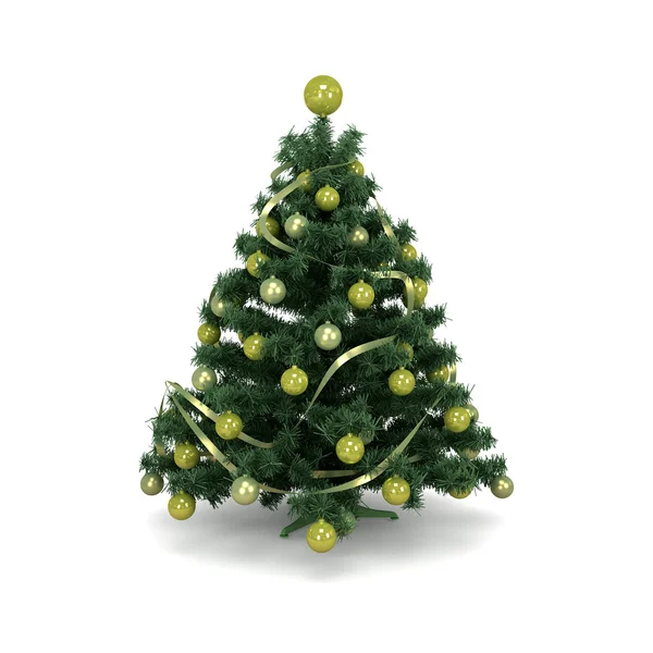 Christmas Tree isolated — Stock Photo, Image