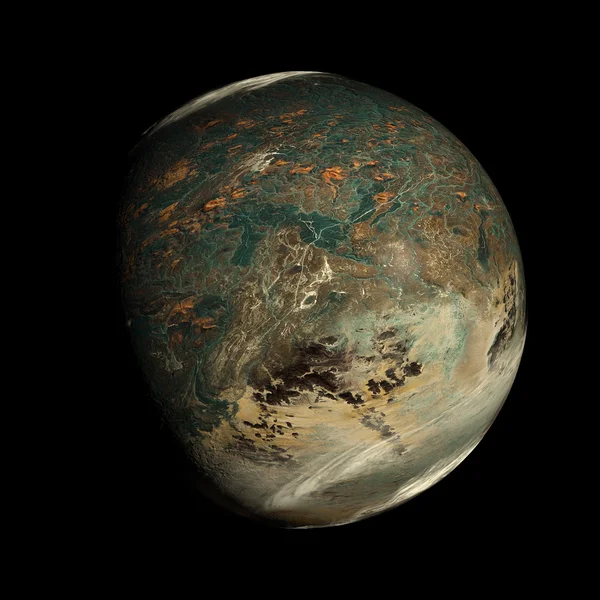 Alien Exo Planet — Stock Photo, Image