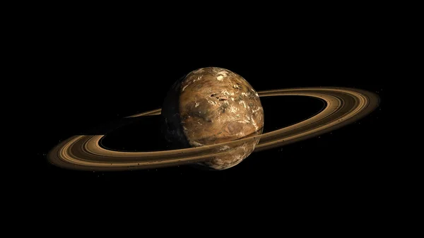 Planeta Exo alienígena. Elementos de esta imagen proporcionados por la NASA — Foto de Stock