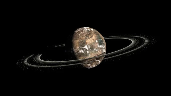 Planeta Exo alienígena. Elementos de esta imagen proporcionados por la NASA — Foto de Stock