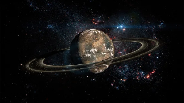 Чужій планеті Exo. Елементи цього зображенні мебльовані НАСА — стокове фото