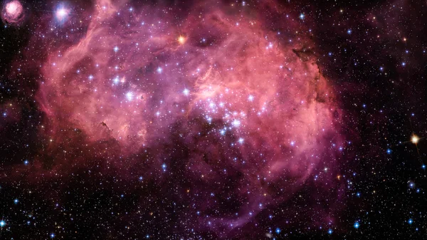 Nebuloasa spaţială. Elemente ale acestei imagini furnizate de NASA — Fotografie, imagine de stoc