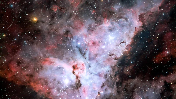 Nebulosa spaziale. Elementi di questa immagine forniti dalla NASA — Foto Stock