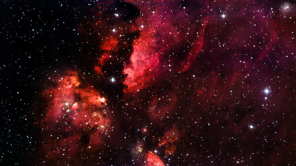 Space nebula. Elements of this image furnished by NASA