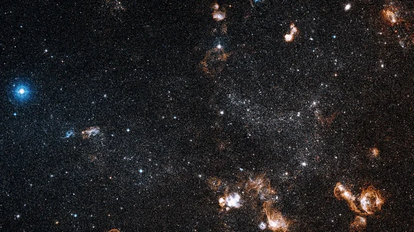 Estrelas, à maneira leitosa. Elementos desta imagem fornecidos pela NASA — Fotografia de Stock
