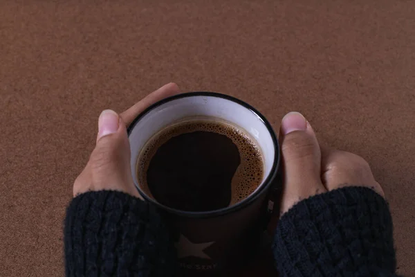 Beber Café Com Pão Criando Novas Ideias Minha Mesa Imagens De Bancos De Imagens Sem Royalties