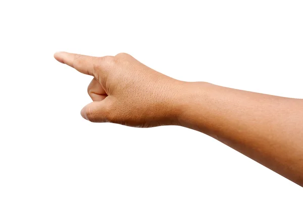 insan eli işaret parmağı ile