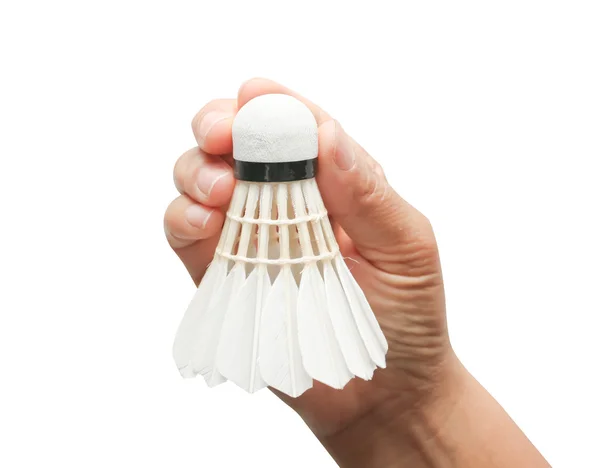 Raketle badminton spor.