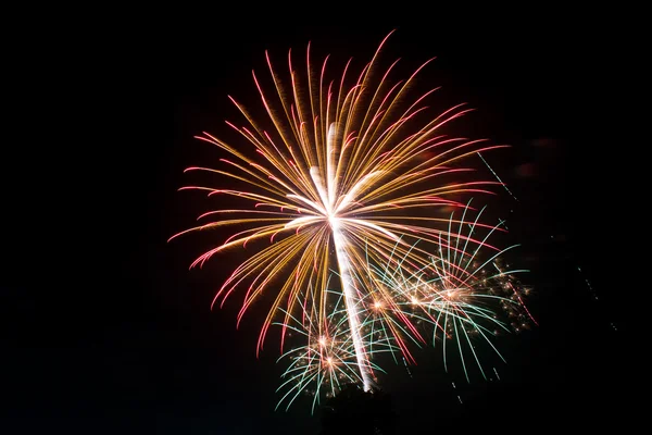 Yeni yıl kutlamaları havai fişek.