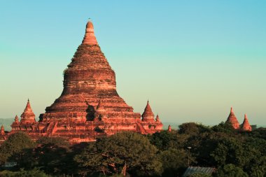 Bagan antik pagodadan Myanmar.