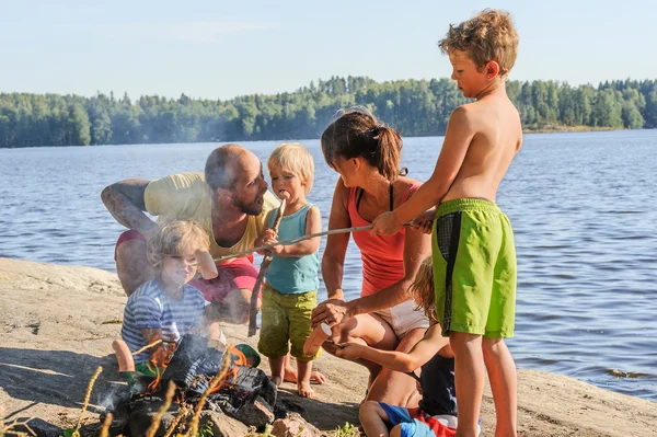 Family having fun Stock Picture