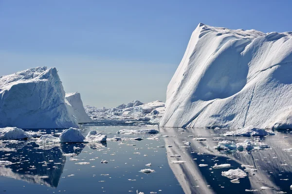 Grandi iceberg — Foto Stock