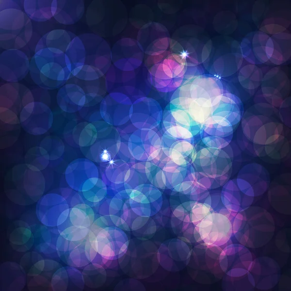 Achtergrond met bokeh effect — Stockvector