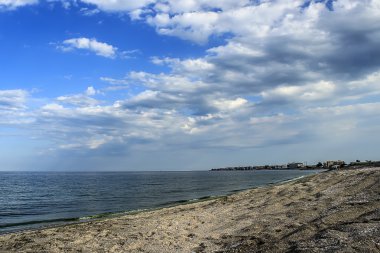 Deniz kıyısında yaz