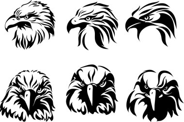 Eagle, the head of an eagle clipart