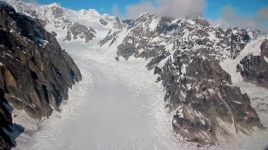 Mount Mckinley bir uçaktan